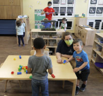 For progressives, the commitment to universal, government-run childcare is never strong enough, writes Ginny Roth. Ted S. Warren/AP Photo