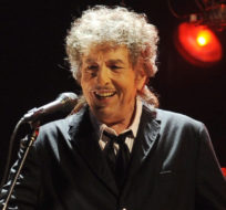 Bob Dylan performs in Los Angeles on Jan. 12, 2012. Chris Pizzello/AP Photo.