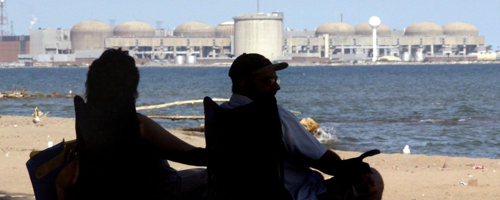 The Pickering Nuclear Power Generating Station east of Toronto is shown in this August 19, 2003 file photo. Frank Gunn/The Canadian Press.