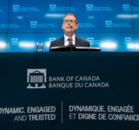 Bank of Canada Governor Tiff Macklem speaks during a news conference, in Ottawa, Wednesday, Oct. 27, 2021. Adrian Wyld/THE CANADIAN PRESS.