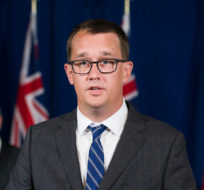 Monte McNaughton, Ontario Ministry of Labour, Training and Skills Development speaks during daily updates regarding COVID-19 at Queen's Park in Toronto on Tuesday, June 16, 2020. Nathan Denette/THE CANADIAN PRESS.