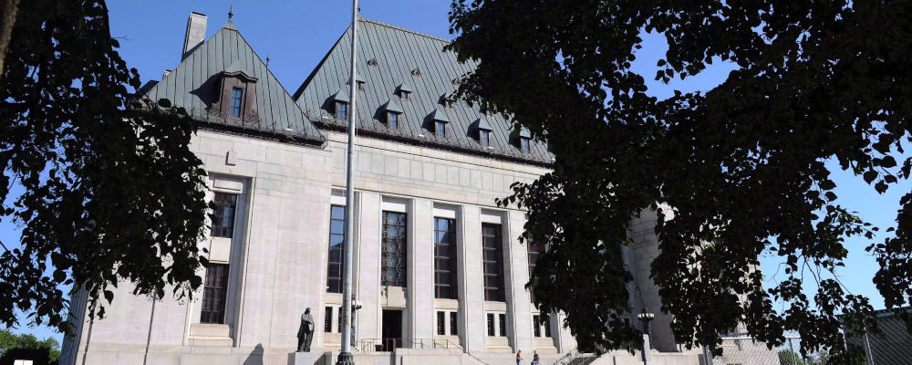 The Supreme Court of Canada in Ottawa. Sean Kilpatrick/The Canadian Press.
