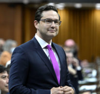 Conservative MP Pierre Poilievre rises during Question Period in the House of Commons on Parliament Hill in Ottawa on June 15, 2022. Justin Tang/The Canadian Press.
