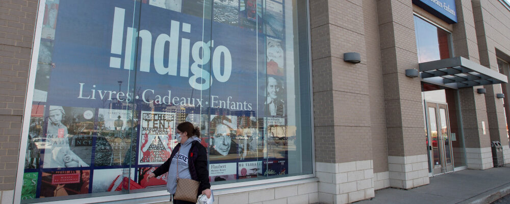 An Indigo bookstore is seen Wednesday, November 4, 2020  in Laval, Que. Ryan Remiorz/The Canadian Press.