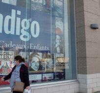 An Indigo bookstore is seen Wednesday, November 4, 2020  in Laval, Que. Ryan Remiorz/The Canadian Press.