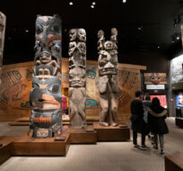 An exhibit from the third floor of B.C. Royal Museum is pictured in Victoria, Wednesday, December 29, 2021. Jonathan Hayward/The Canadian Press.