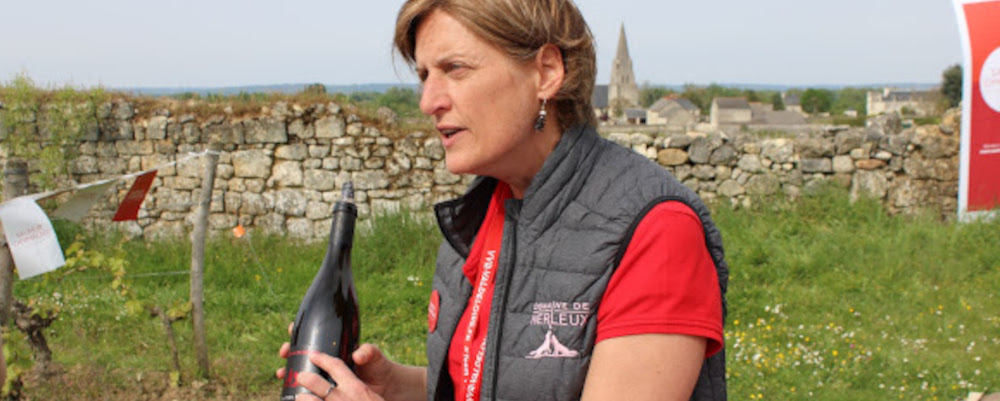 Winemaker Amelie Neaux at Saumur-Champigny, France, April 2022. Credit: Malcolm Jolley.