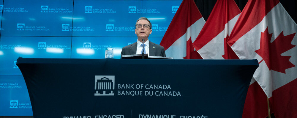 Bank of Canada Governor Tiff Macklem is seen during a news conference, Wednesday, April 13, 2022 in Ottawa. Adrian Wyld/The Canadian Press. 