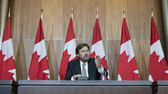 Supreme Court of Canada Chief Justice Richard Wagner in Ottawa on June 13, 2023. Adrian Wyld/The Canadian Press.