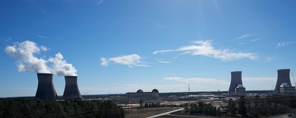 A nuclear power plant is seen, Jan. 20, 2023, in Waynesboro, Ga. John Bazemore/AP Photo. 