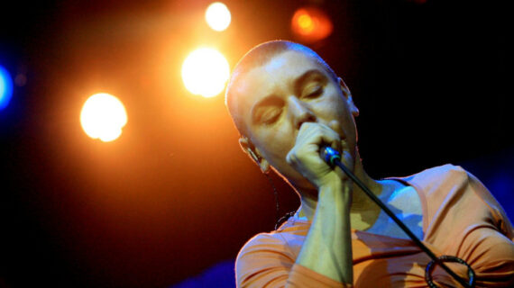 Irish singer Sinead O'Connor performs in Australia on March 21, 2008. Marilia Ogayar/AP Photo.