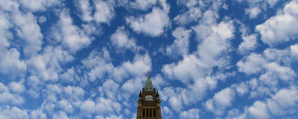 The Peace Tower is seen on Parliament Hill in Ottawa on November 5, 2013. Sean Kilpatrick/The Canadian Press. 