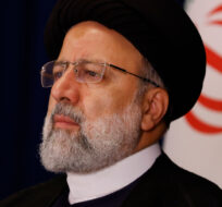 President of Iran Ebrahim Raisi holds a news conference, Wednesday, Sept. 20, 2023 in New York. Jason DeCrow/AP Photo. 