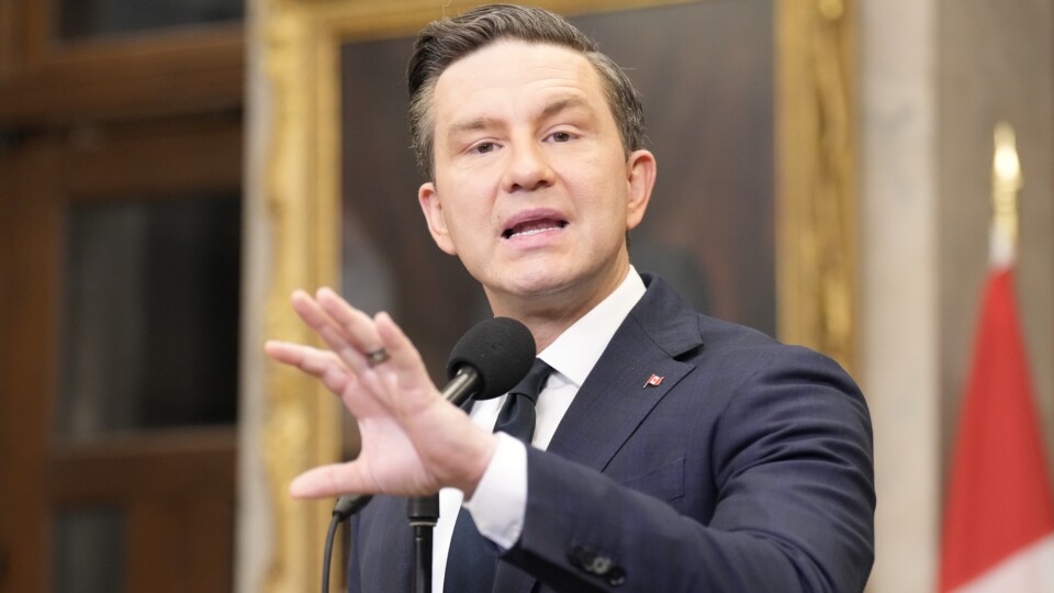 Poilievre says Trump should not distract Canadians from self-inflicted problems at home